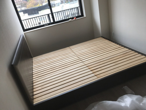 クイーン　キング　ベット  172*210　綺麗　大塚家具　マットレス付き