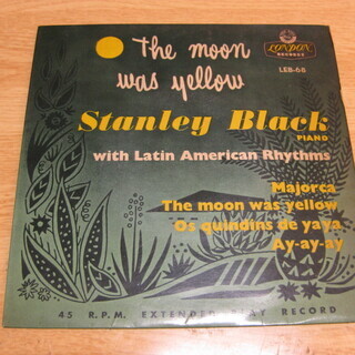 202【7in.レコード】THE MOON WAS YELLOW