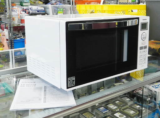 電子レンジ 東芝 2019年製 ER-SS17A TOSHIBA ☆ PayPay(ペイペイ)決済可能 ☆ 札幌市 北区 屯田
