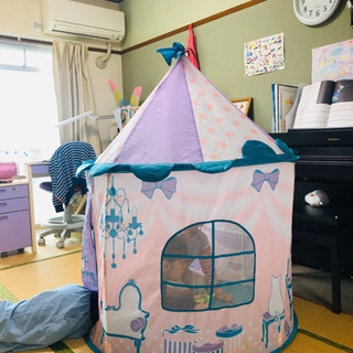 キッズテント女の子用