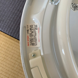 NEC 照明器具2012年製の画像