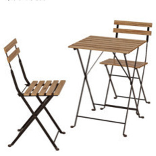 決まりました！IKEA TÄRNÖ テルノー テーブル＆チェア2脚 