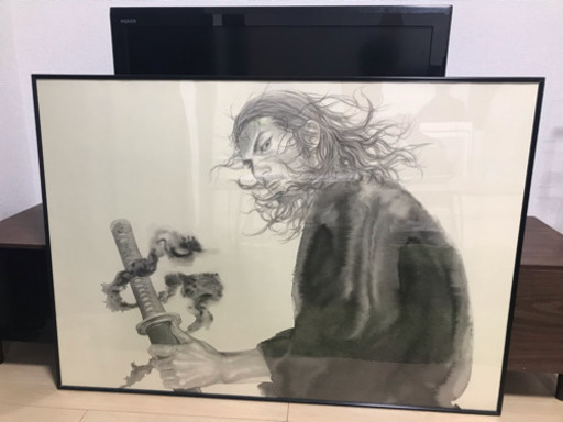 バガボンド 井上雄彦 「最後のマンガ展」 限定ポスター (大阪)