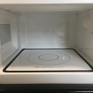 フラット電子レンジ（ハイアール）2017年製　中古品の画像