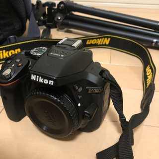 築地】値下げ中☆一眼レフカメラセット NIKON D5300
