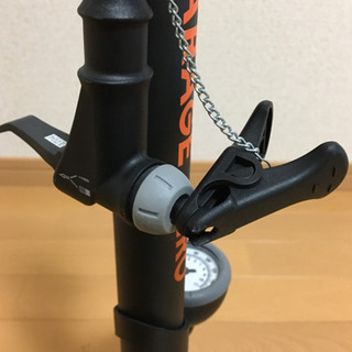 【差し上げます】プラスチック製自転車フロアポンプの画像