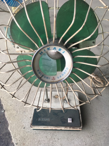 レトロ扇風機 実働品 KOIZUMI HIKARI