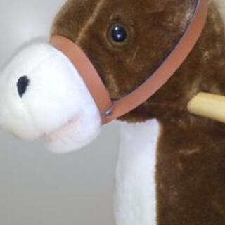 おしゃれ木馬の画像