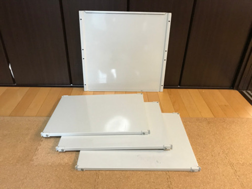 無印　ユニットシェルフ　追加棚　グレー　奥行41cm 幅56cm 3枚