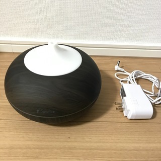 木目　アロマディフューザー　加湿機