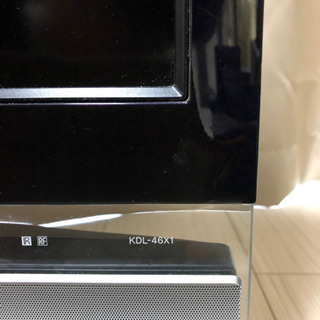 SONY BRAVIA液晶テレビ　KDL-46X1 ジャンク品の画像