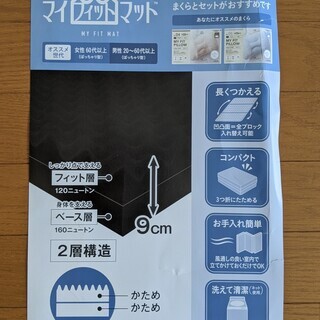 西川リビング　折りたたみマット　かための画像