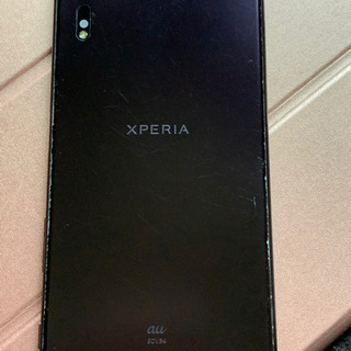 AU Xperiaxz傷あり格安で販売します