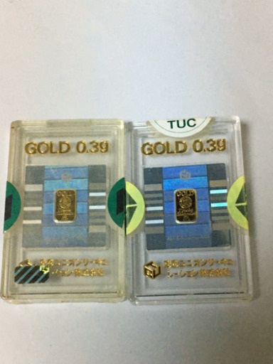 GOLD 0.3g 2個セット 24K