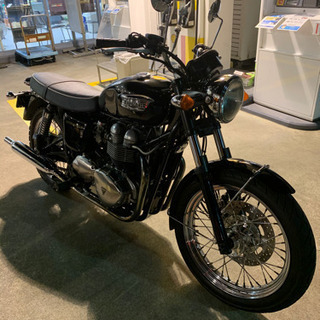 トライアンフ　ボンネビルT100 希少 綺麗の画像