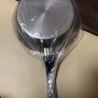 未使用　鉄製フライパン　約20センチの画像