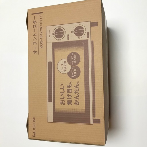 コイズミ　オーブントースター　KOS-1012W　２０１８年製