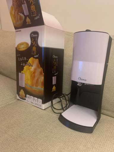 お話中！ドウシシャ電動かき氷機