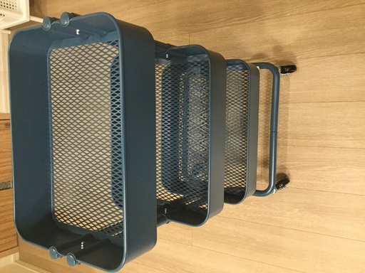 IKEA ワゴン raskog ブルー