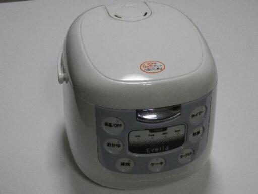 炊飯器 3.5合炊き 約3ヶ月間使用