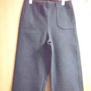 新品✨ （L）「PLUSBEAUTY」ラシャワイドパンツ（厚手 ストレッチ素材）　値下げ⤵の画像