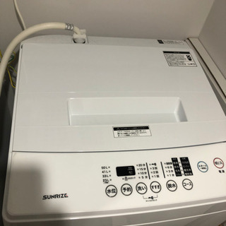 洗濯機•電子レンジ (使用期間1.4年)の画像