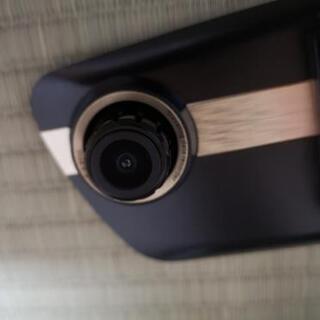 ミラー型　ドライブレコーダー　1080p 前後録画　高画質　電源取り出しケーブル付の画像