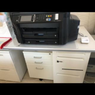 希少ホワイト色★札幌★オフィス家具美品多数★の画像