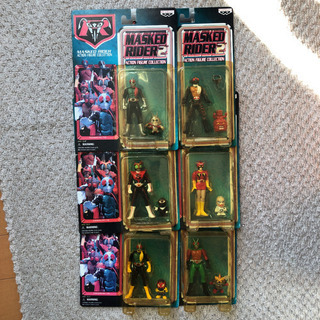 仮面ライダーアクションフィギュアコレクション2  6体コンプ