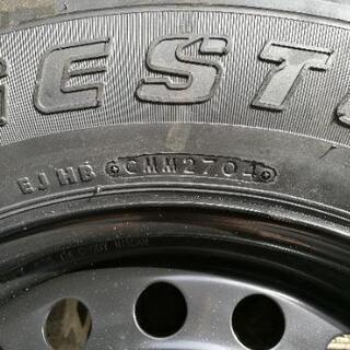 エクストレイル　NT30 スペアタイヤ　未使用　物置保管の画像