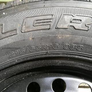 エクストレイル　NT30 スペアタイヤ　未使用　物置保管の画像
