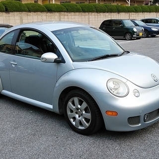 ☆彡予備車検付き☆彡VWニュービートル☆彡黒革シート/アルミ☆彡...
