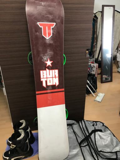 ※値下げ【オールインワン】スノーボード ブランドセット一式(バートン、FLOW、XENON)