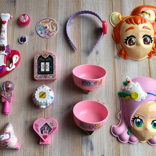 プリキュア　おもちゃ　お面　コレクター　女の子　お椀