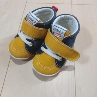 ミキハウス ダブルビー スニーカー 12.5cm