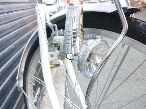 773☆　大特価　24インチ　6段切替付き　自転車　シティーサイクル　LEDオートライト