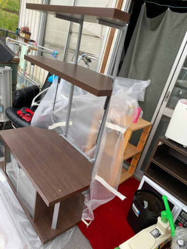 テレビ台　ラック　美品　キャスター付き　値下げ