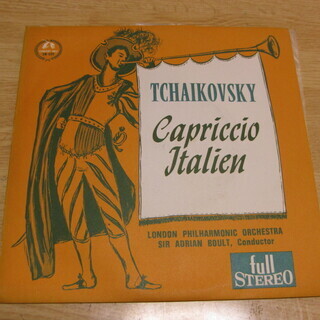 236【7in.レコード】チャイコフスキー｢イタリア綺想曲｣