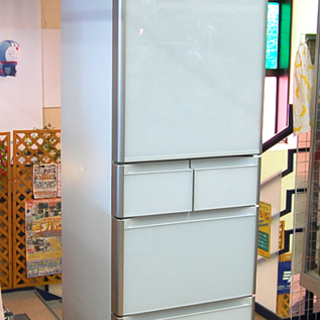 HITACHI R-S4000H(XW)型 冷蔵庫 401L ホワイト 400L 日立 5ドア冷蔵庫