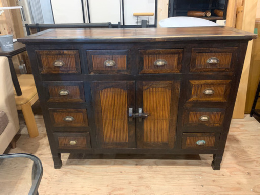 ☆アジアン 家具 アンティーク 収納 カウンター☆