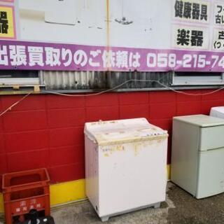 職場や工場 屋外使用で  二層式洗濯機　ナショナル 愛妻号40　...