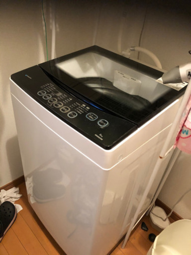 洗濯機　使用期間1年8ヶ月のみ　2018年製　6kg