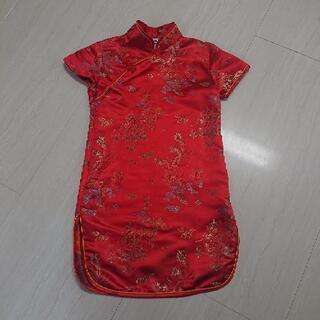 中古⭐ﾁｬｲﾅﾄﾞﾚｽ 100㎝位 ｻｲｽﾞ4 