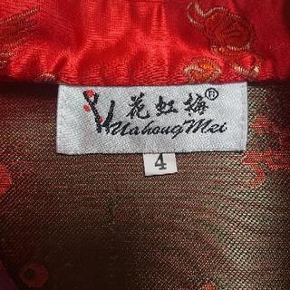 中古⭐ﾁｬｲﾅﾄﾞﾚｽ 100㎝位 ｻｲｽﾞ4 の画像