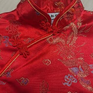 中古⭐ﾁｬｲﾅﾄﾞﾚｽ 100㎝位 ｻｲｽﾞ4 の画像