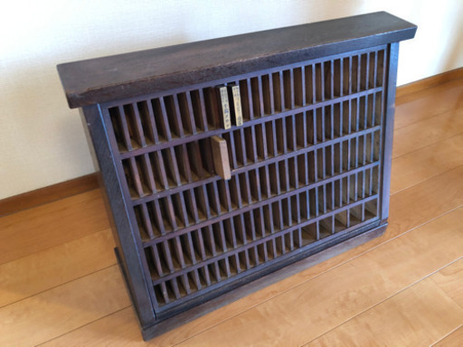 アンティーク 古民家 レトロ 収納 印鑑ケース