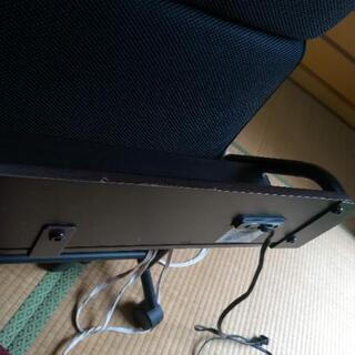 電動リクライニング折りたたみベッド　美品　宮付きの画像