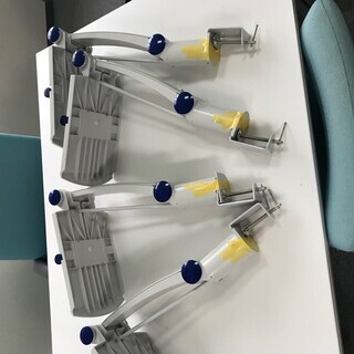 電話スタンド　可変式　４台　テレフォンアーム