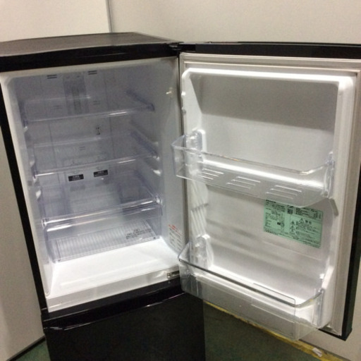 ヘコミあるので激安です♪２ドア冷蔵庫★三菱★146L★単身用★送料・設置無料地域有★