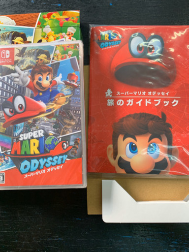 新品 スーパーマリオオデッセイ 旅のガイドブック付き ニンテンドースイッチ